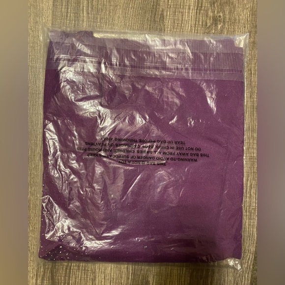 NEW - Catalog Favorites Embellished Purple Bling Sweater. Medium. - Picture 3 of 5